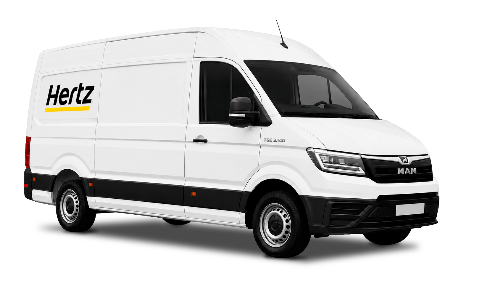 MAN TGE 3.140 bei Hertz-Vans